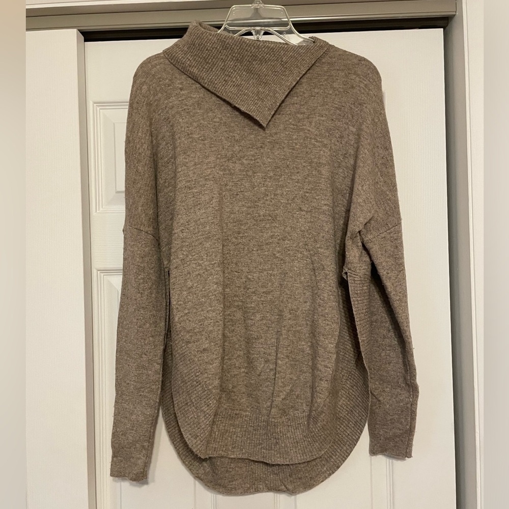 Raffi Women’s Beige Wool Sweater - Size Small